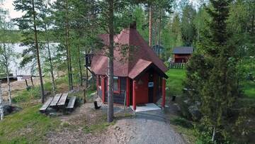 Фото номера Шале с двумя спальнями Шале Pistoretki Toivakka г. Toivakka 43